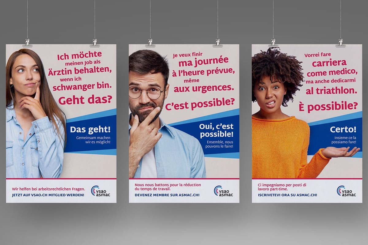 Plakate vsao-Mitgliederkampagne 2022-1